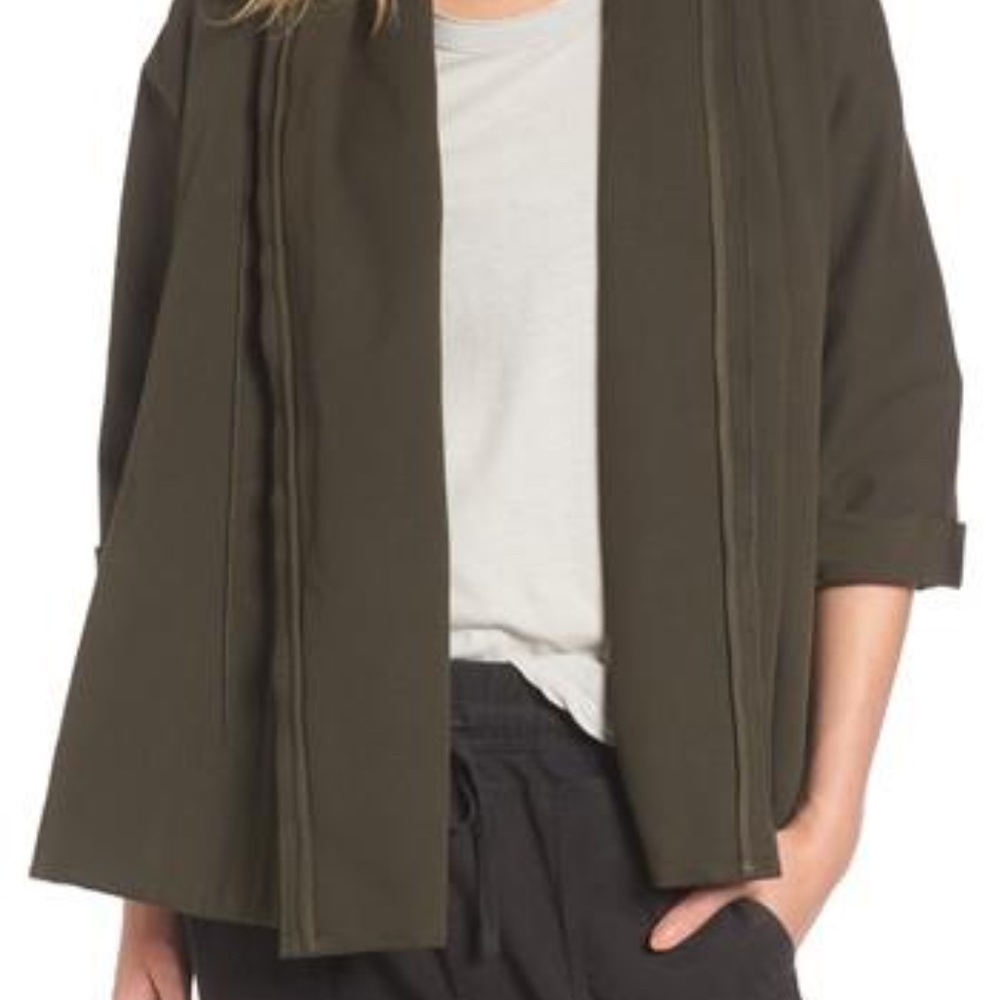 James Perse Blanket Kimono Jacket